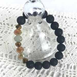 Lava Bead Diffuser Bracelet Aromatherapy Healing